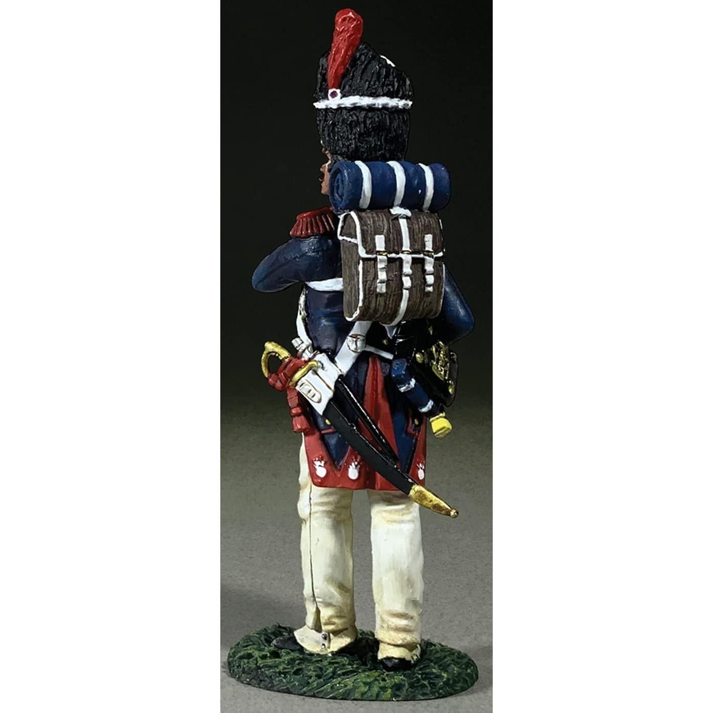 Figura Guardia Imperial Francesa Napoleónica W. Britain 1:30 Metal