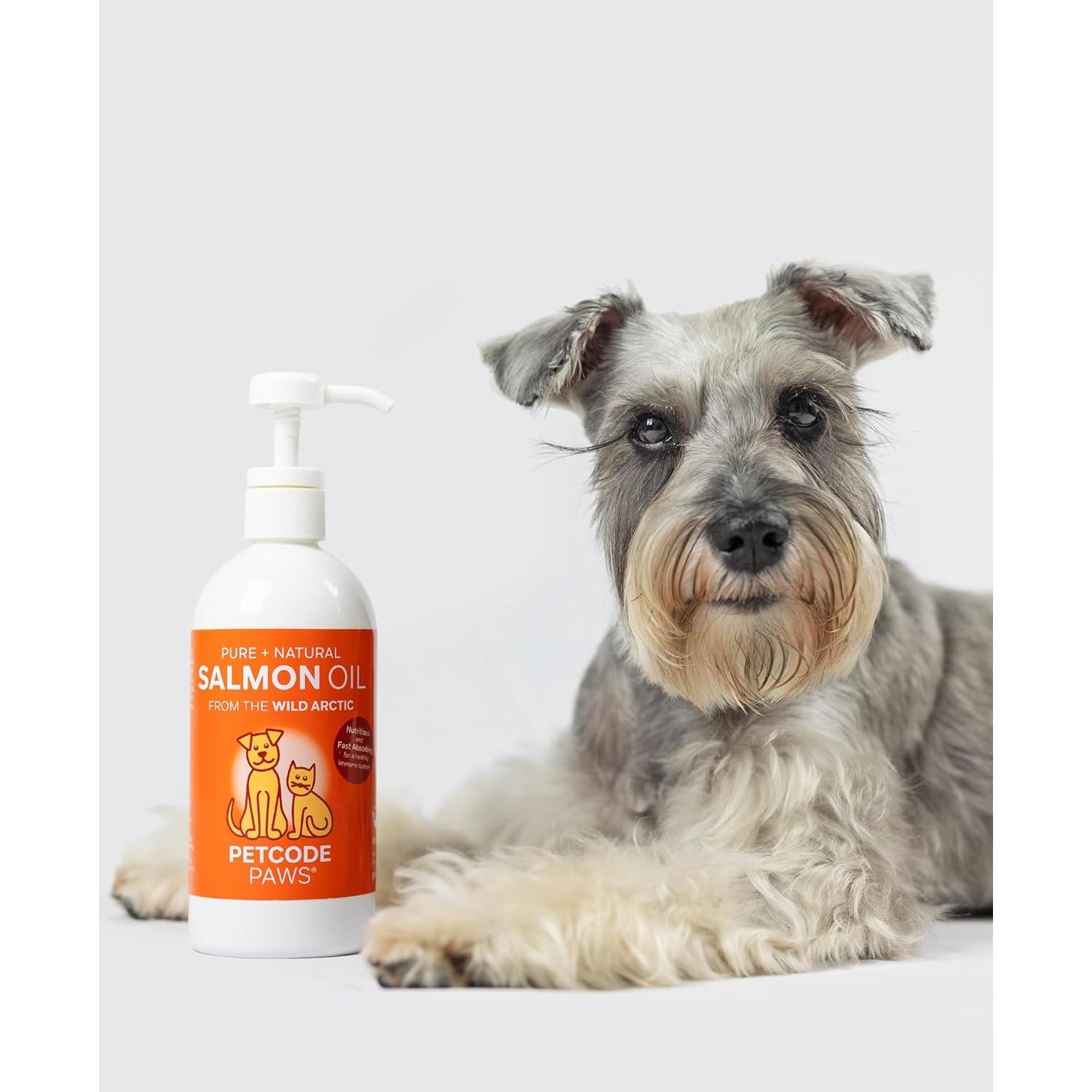 Aceite de Salmón 100% Puro Purecode 453.6 g para Mascotas