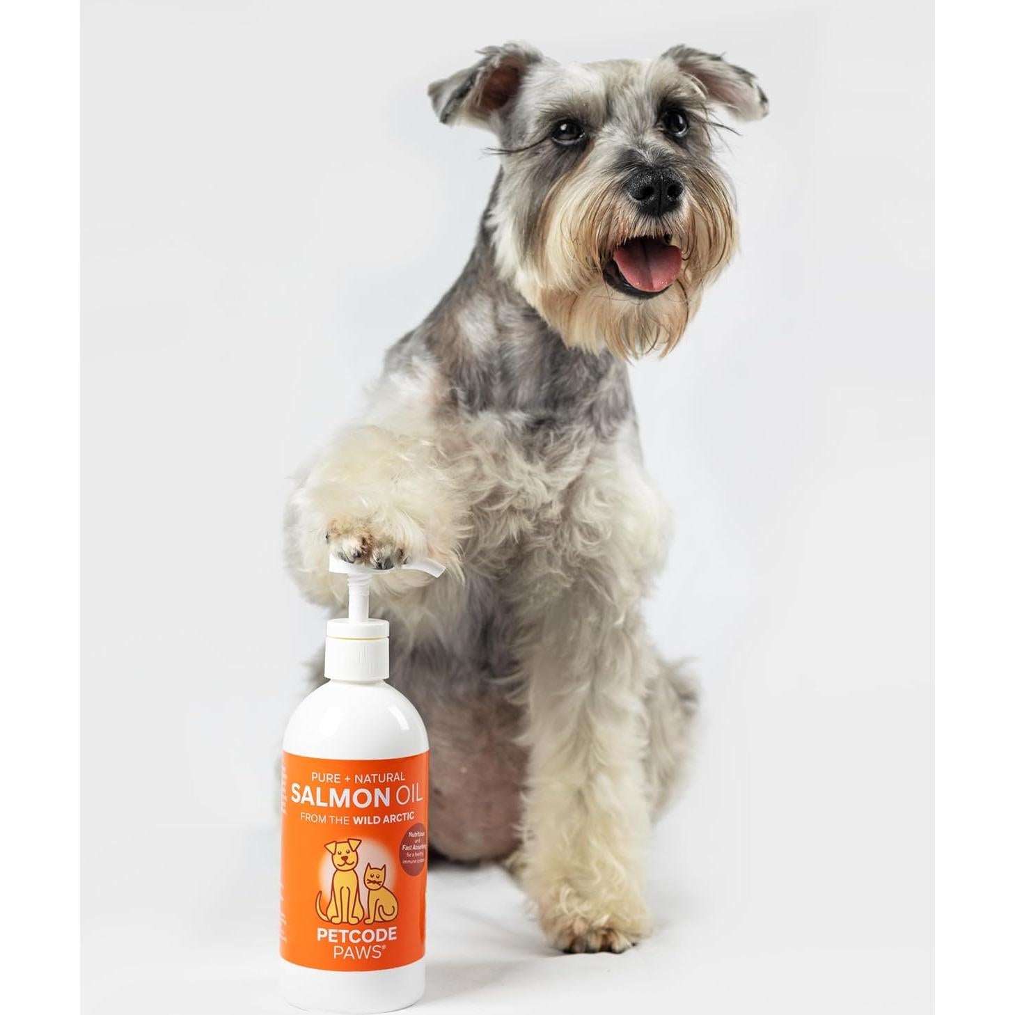 Aceite de Salmón 100% Puro Purecode 453.6 g para Mascotas