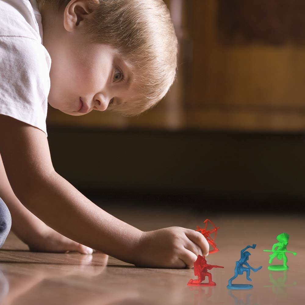 Figuras de Acción Vaqueros e Indios ArtCreativity - 144 Piezas