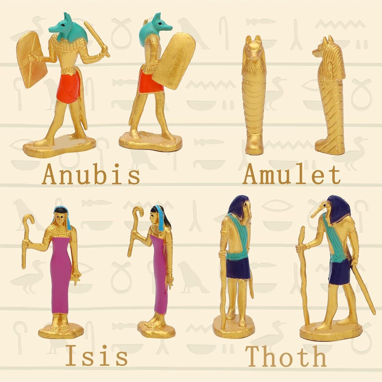 Conjunto de 14 Figuras Egipcias ONEST para Niños