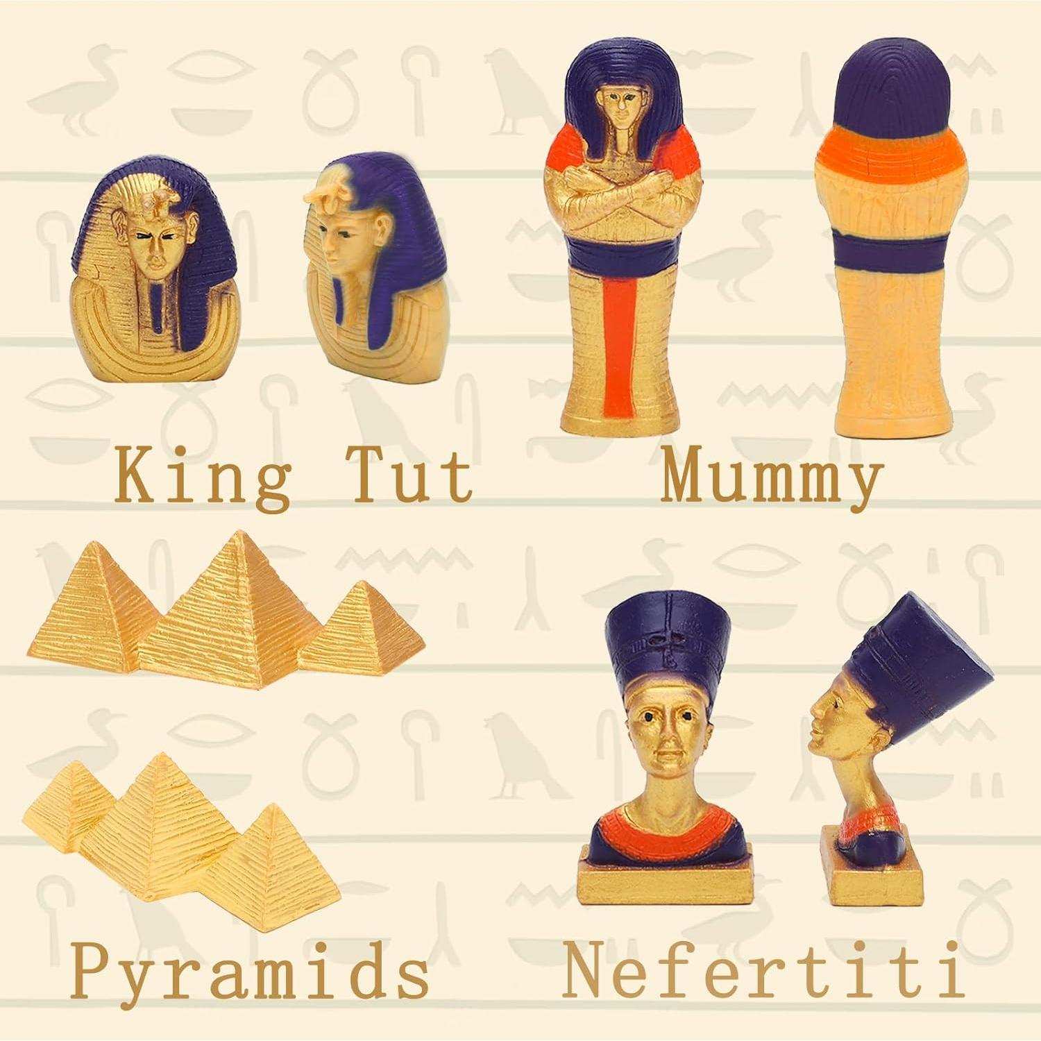 Conjunto de 14 Figuras Egipcias ONEST para Niños
