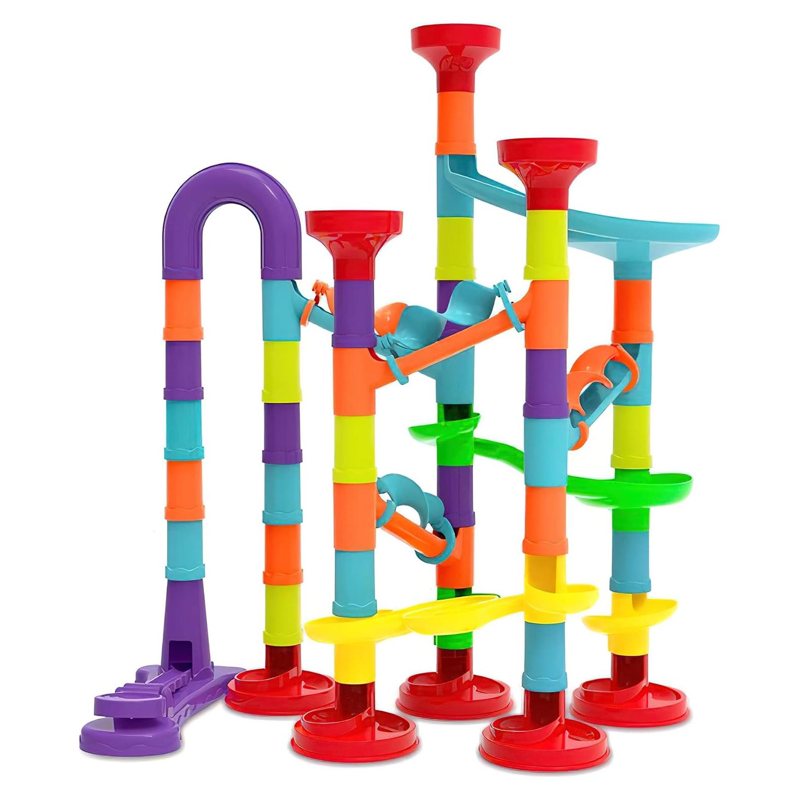 Juego de Carrera de Laberinto de Canicas Blacka 56 Piezas