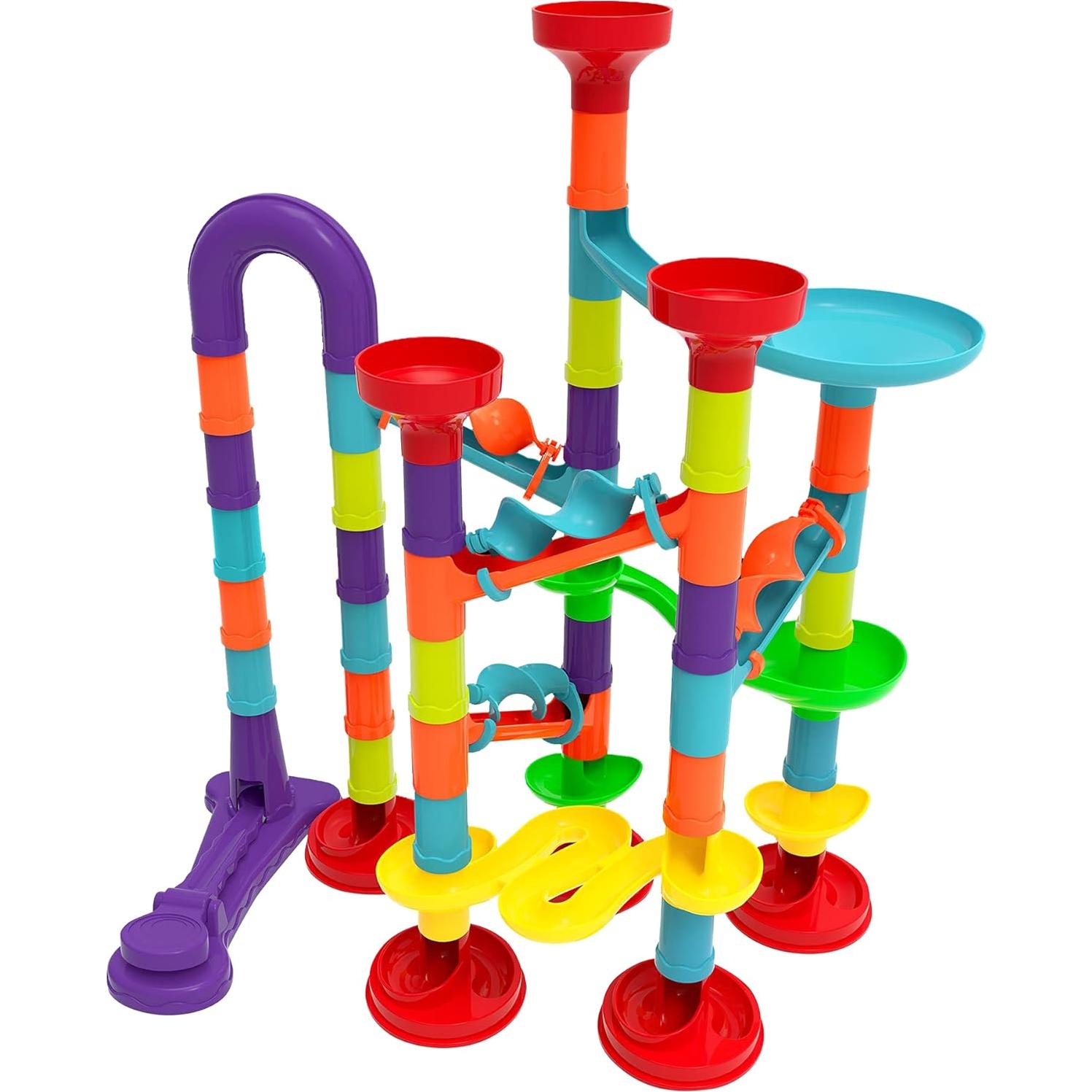 Juego de Carrera de Laberinto de Canicas Blacka 56 Piezas