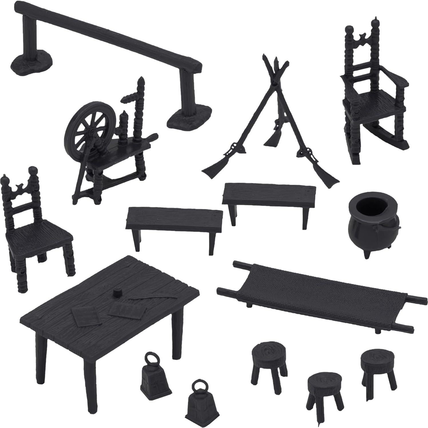 Juego de Figuras BMC El Paseo de Medianoche Paul Revere 21 Piezas