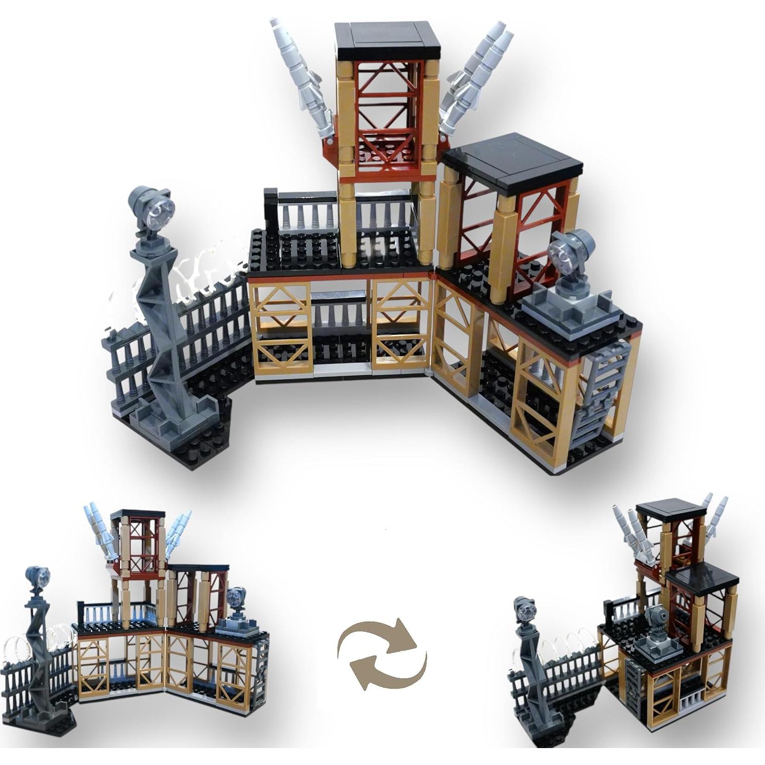 Bloques de Construcción Base Militar WOMA Toys con Armas y Accesorios