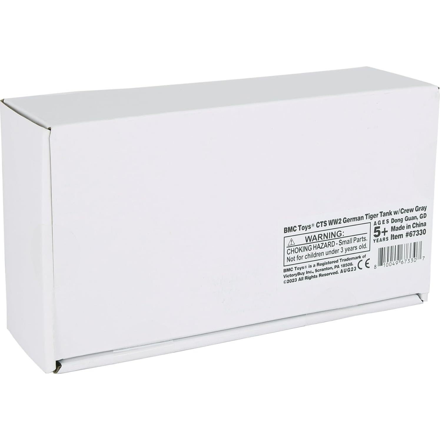 Tanque Tigre I Alemán WW2 BMC Toys 22.23 cm Gris 1:38