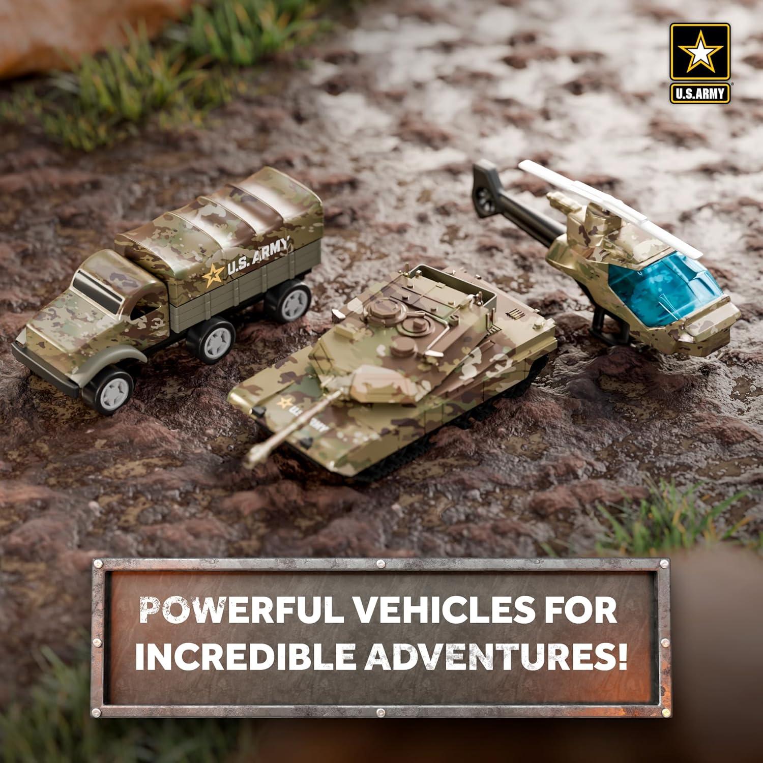 Conjunto de Vehículos de Juguete Militares Lollipop - 6 Piezas