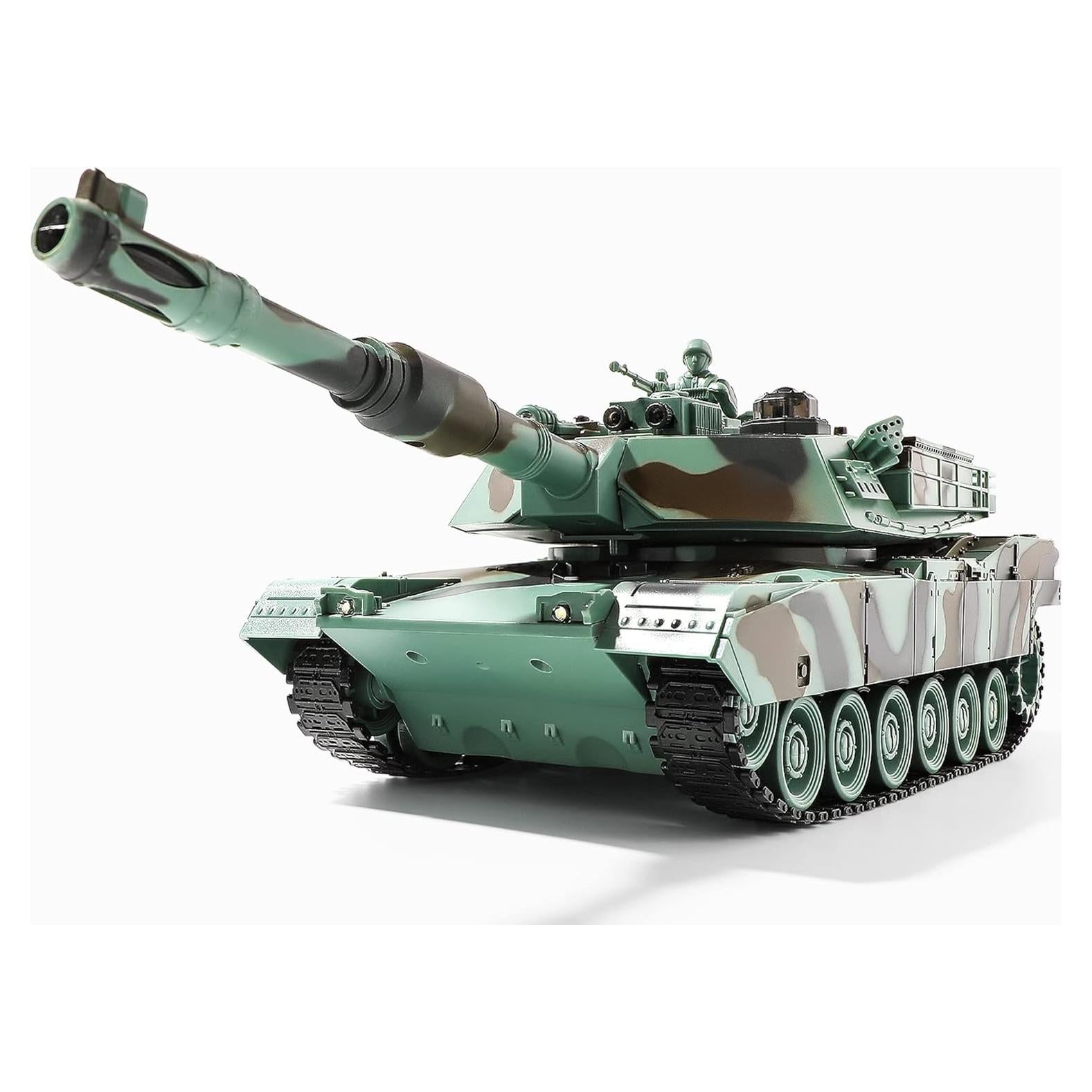 Tanque de Control Remoto Bvrorere M1A2 Abrams 1:28 con Sonido