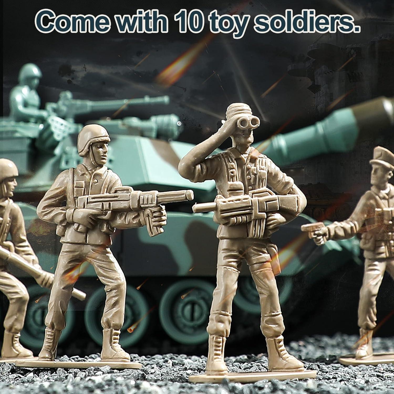 Tanque de Control Remoto Bvrorere M1A2 Abrams 1:28 con Sonido