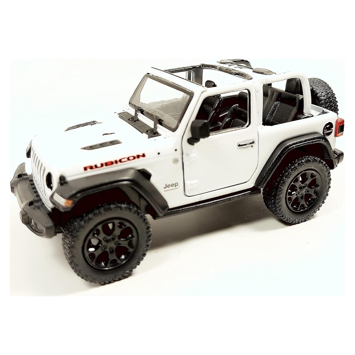 Modelo de Coche de Juguete Jeep Wrangler Rubicon KiNSMART 12.7 cm