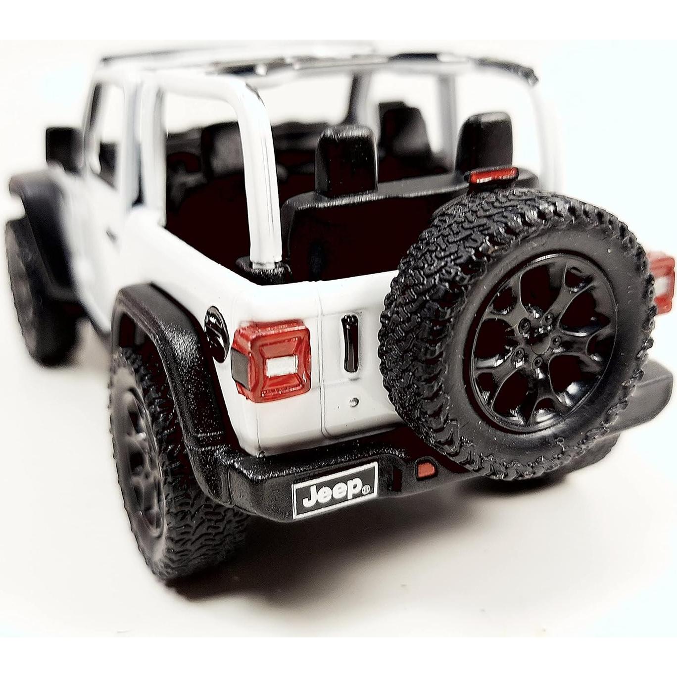 Modelo de Coche de Juguete Jeep Wrangler Rubicon KiNSMART 12.7 cm