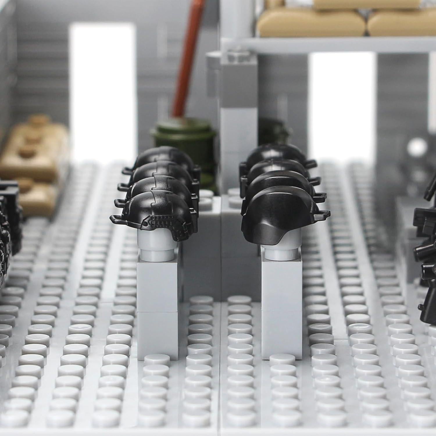 Juego de Bloques de Construcción Militar WX 389 Piezas Base Defensa