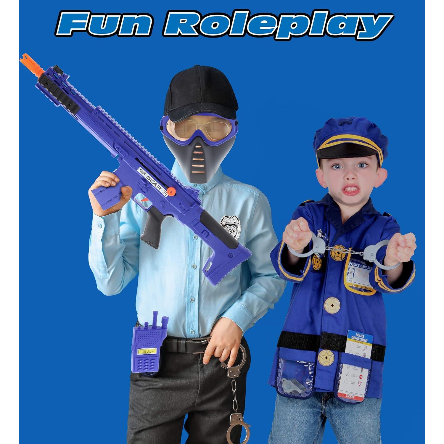 Kit de Juego de Rol Policías y Soldados Mozlly - 9 Piezas