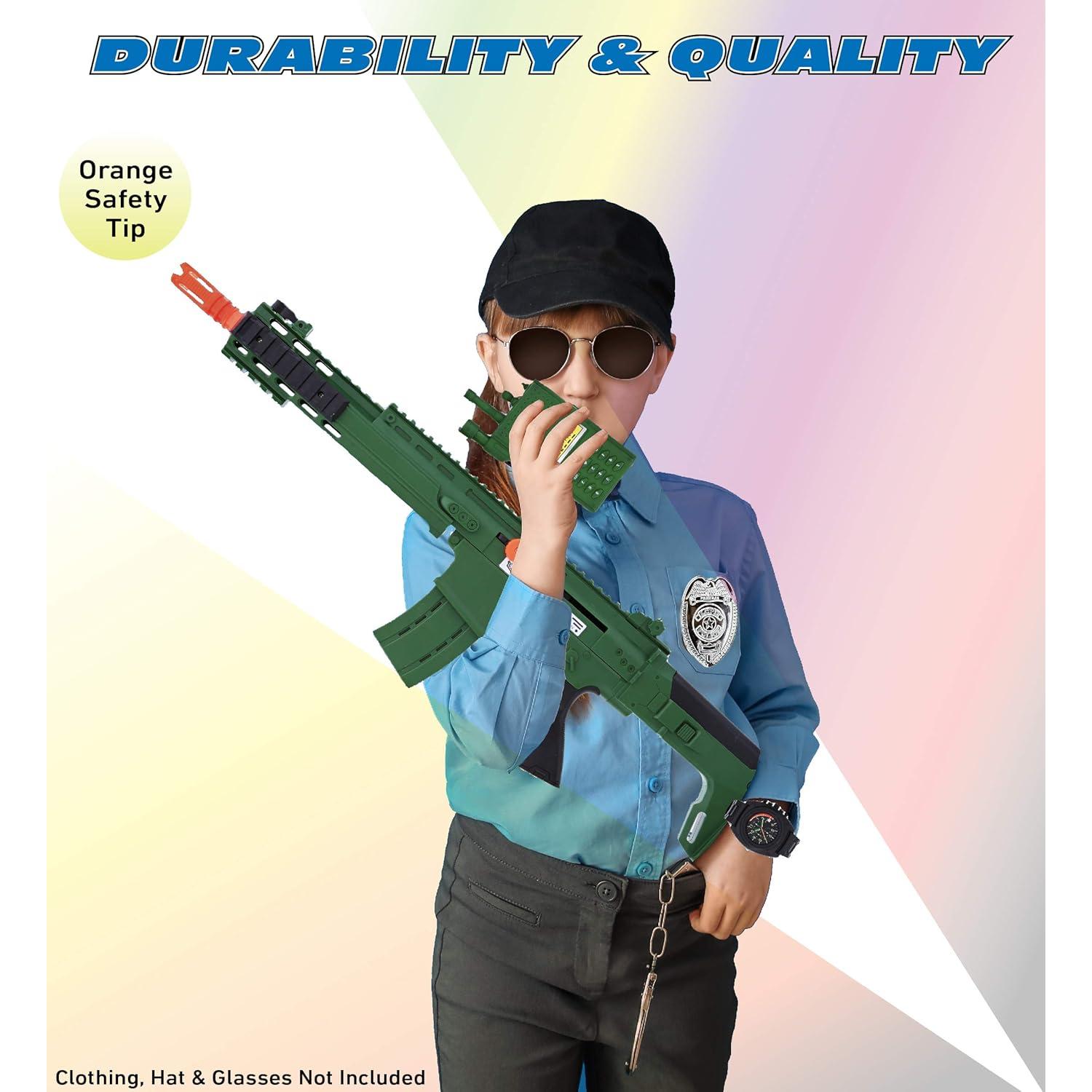 Kit de Juego de Rol Policías y Soldados Mozlly - 9 Piezas