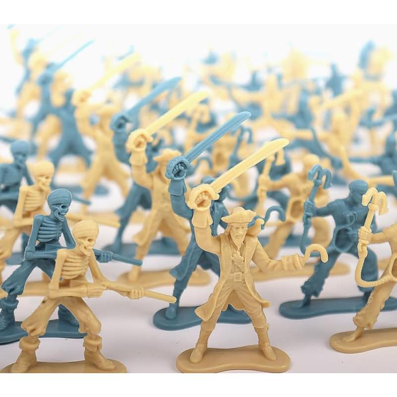 Figuras Miniatura de Soldados Piratas Toyvian 100 Piezas