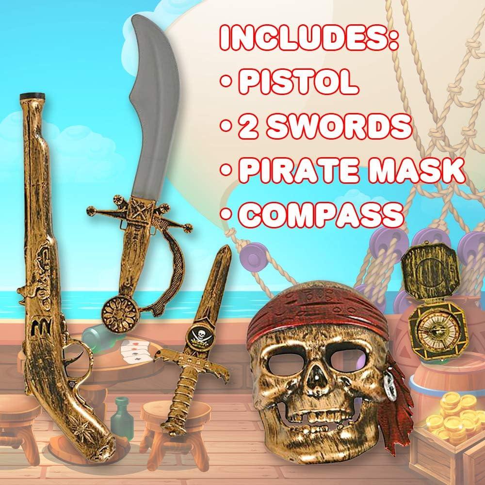 Juego de Pirata ArtCreativity 5 Piezas para Niños