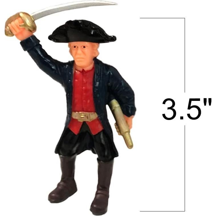 Juego de Figuras de Acción Pirata ArtCreativity - 8 Figuras 8.89 cm