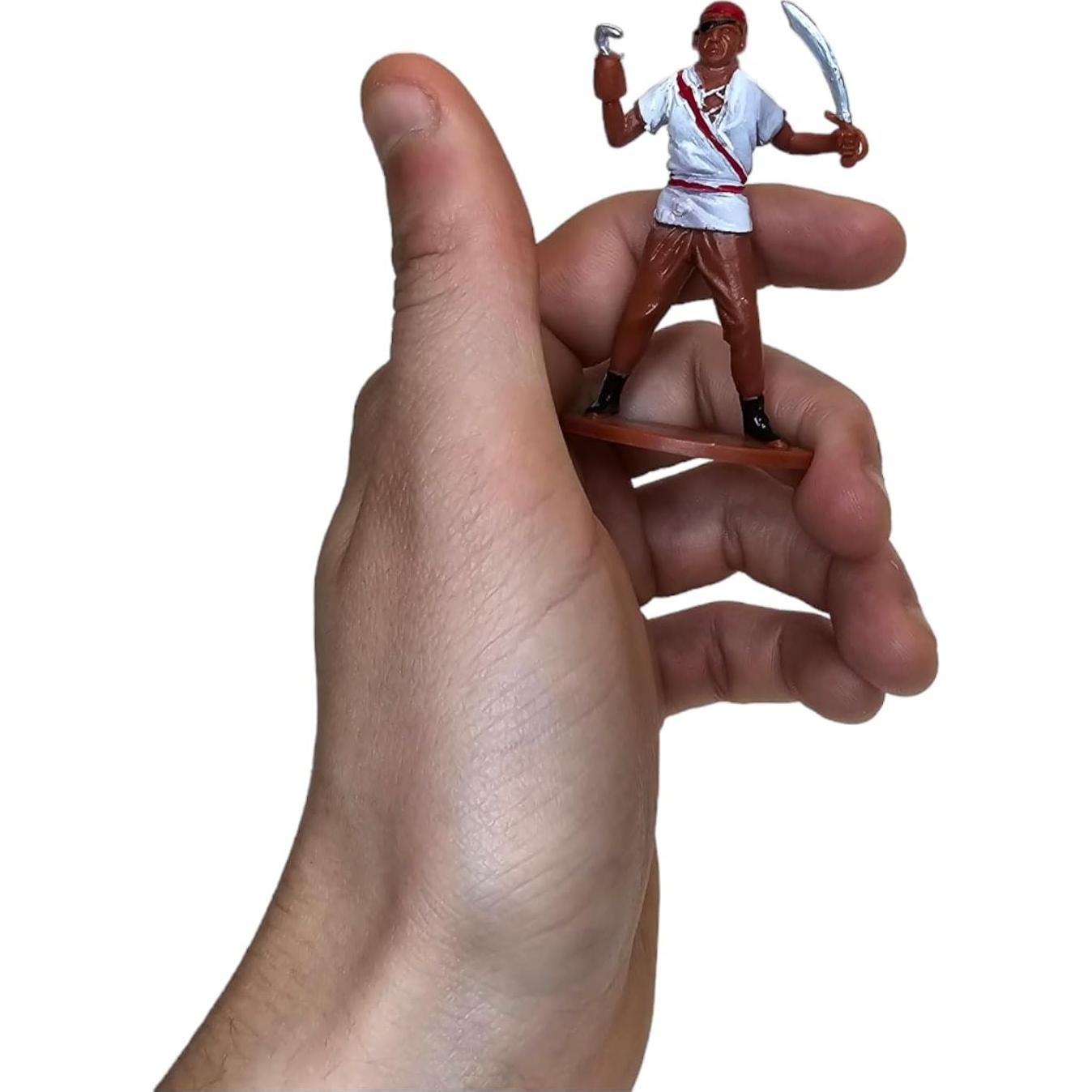 Juego de Figuras Miniatura de Piratas Zugar Land - 12 Piezas 7.62 cm