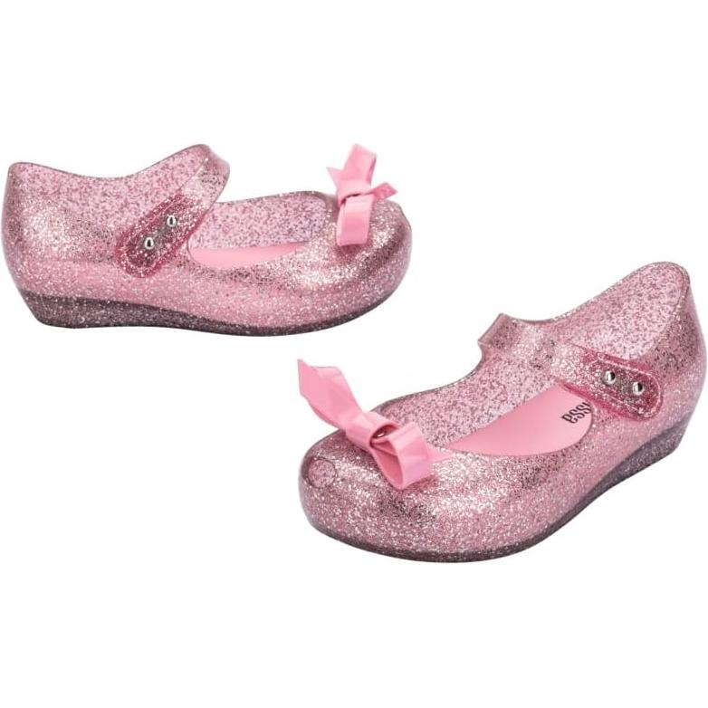 Zapatos Mary Jane Mini Melissa Ultragirl Rosa Brillante