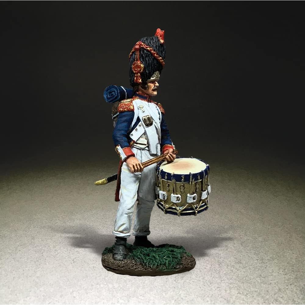 Soldado de Juguete W. Britain Drummer Guardia Francesa 1:30