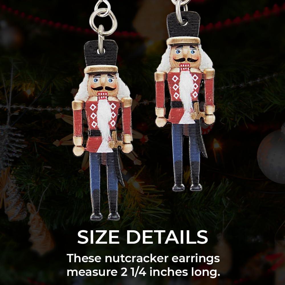 Pendientes de madera de abeto SAGEFINDS - Soldado de juguete