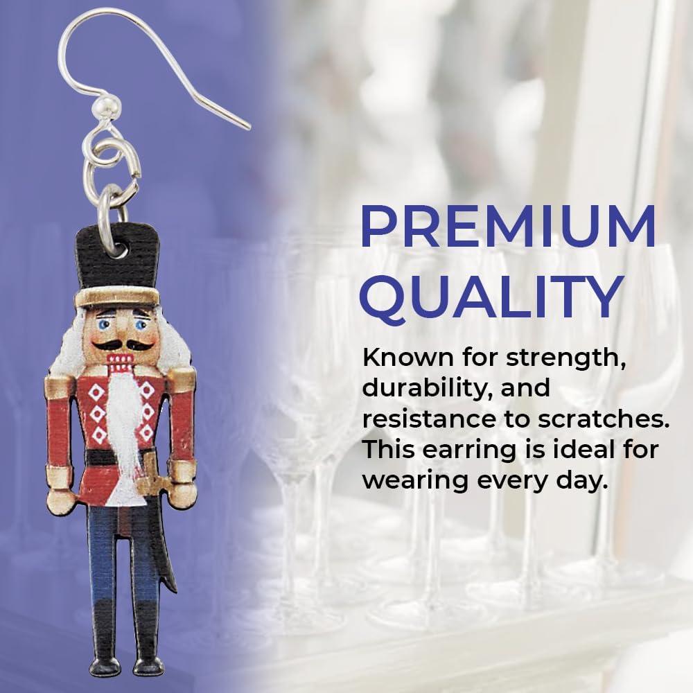 Pendientes de madera de abeto SAGEFINDS - Soldado de juguete