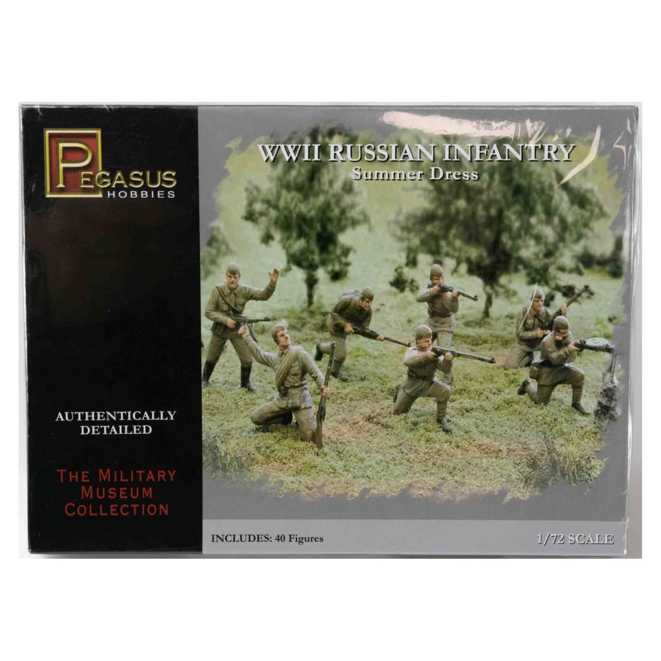 Kit de Modelo de Plástico Verano Ruso WWII 1/72 Pegasus