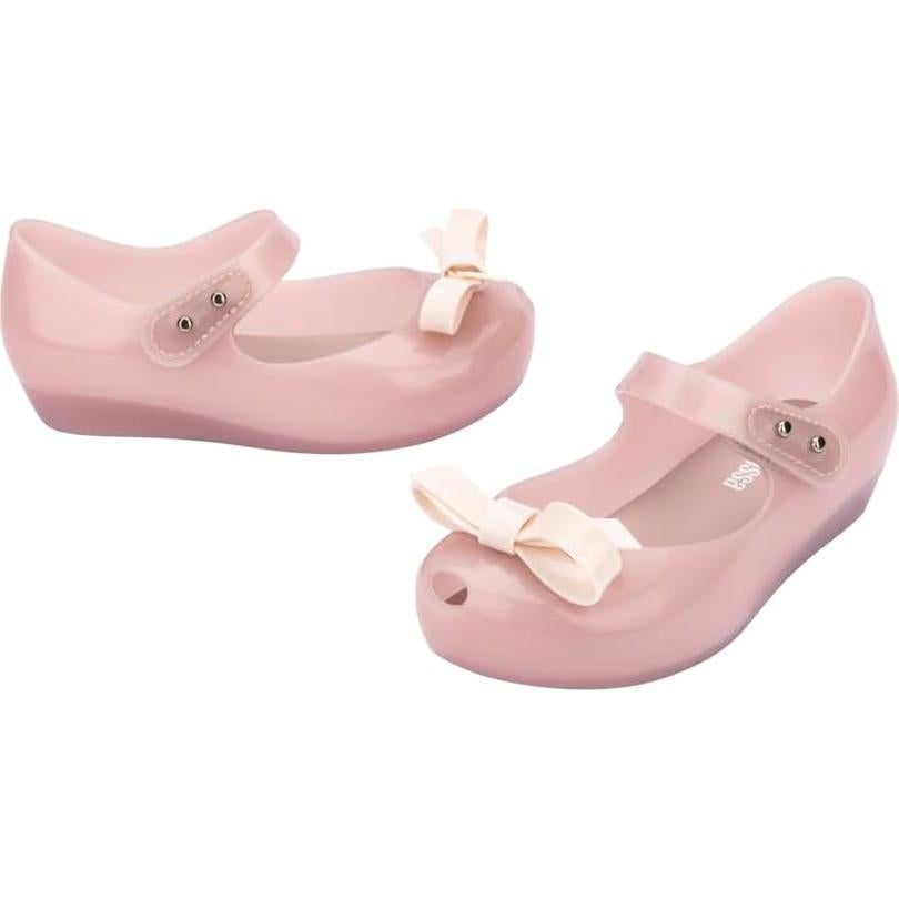 Zapatos Mini Melissa Ultragirl Bow Beige 10 Niña Pequeña