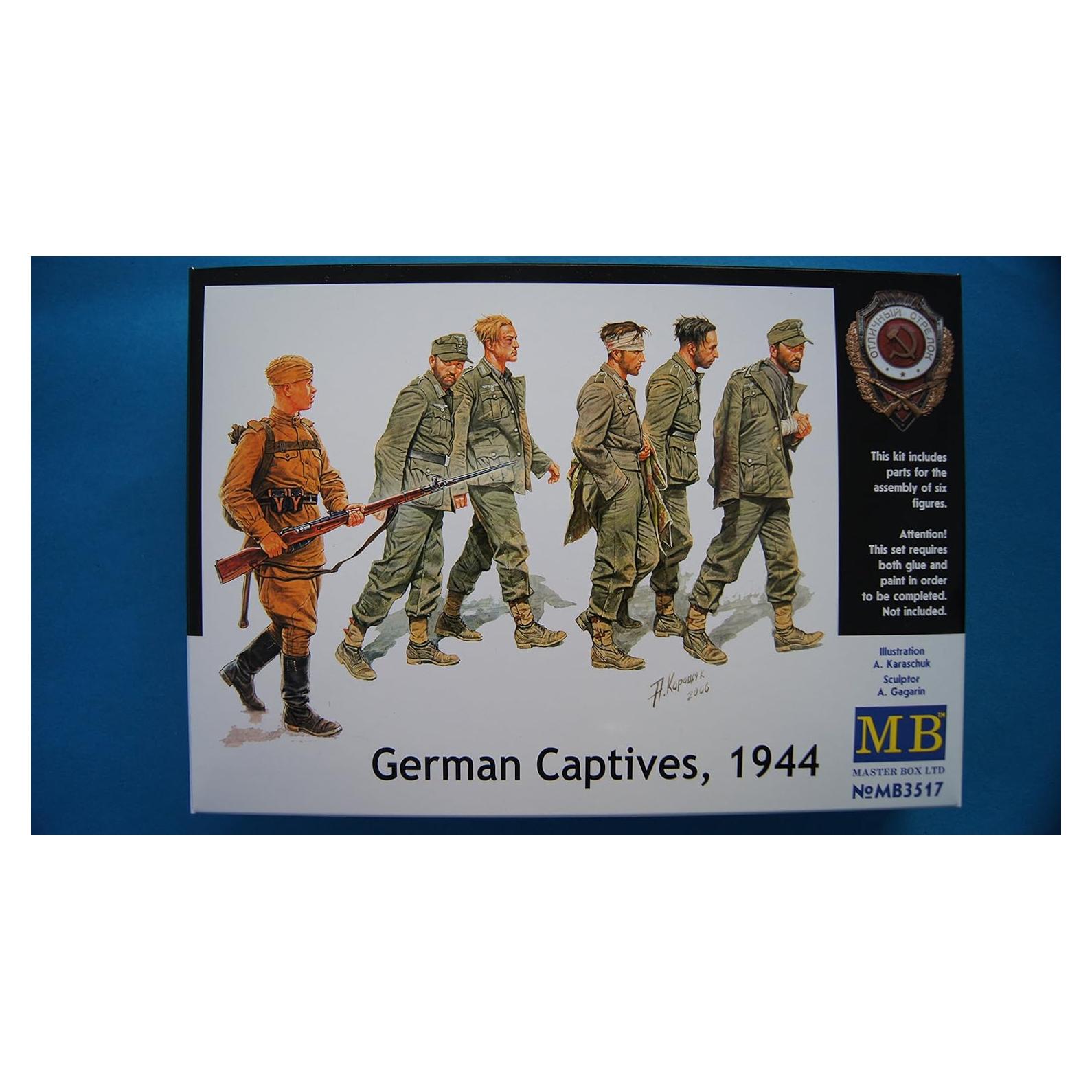 Kit de Modelos de Construcción Master Box Alemanes 1944 1:35