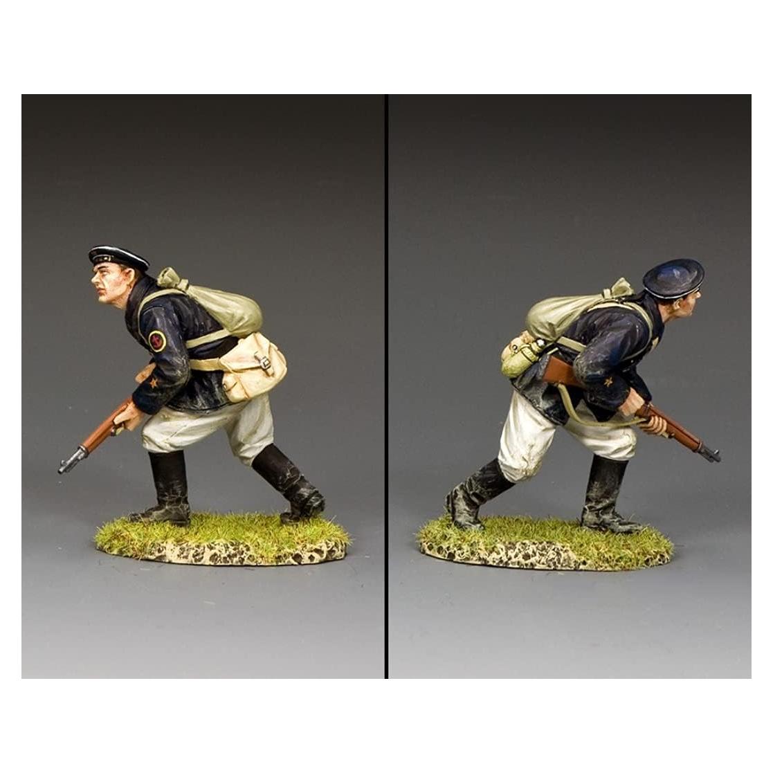 Soldado de Juguete Reyes y País Ejército Ruso 1:30 Pewter