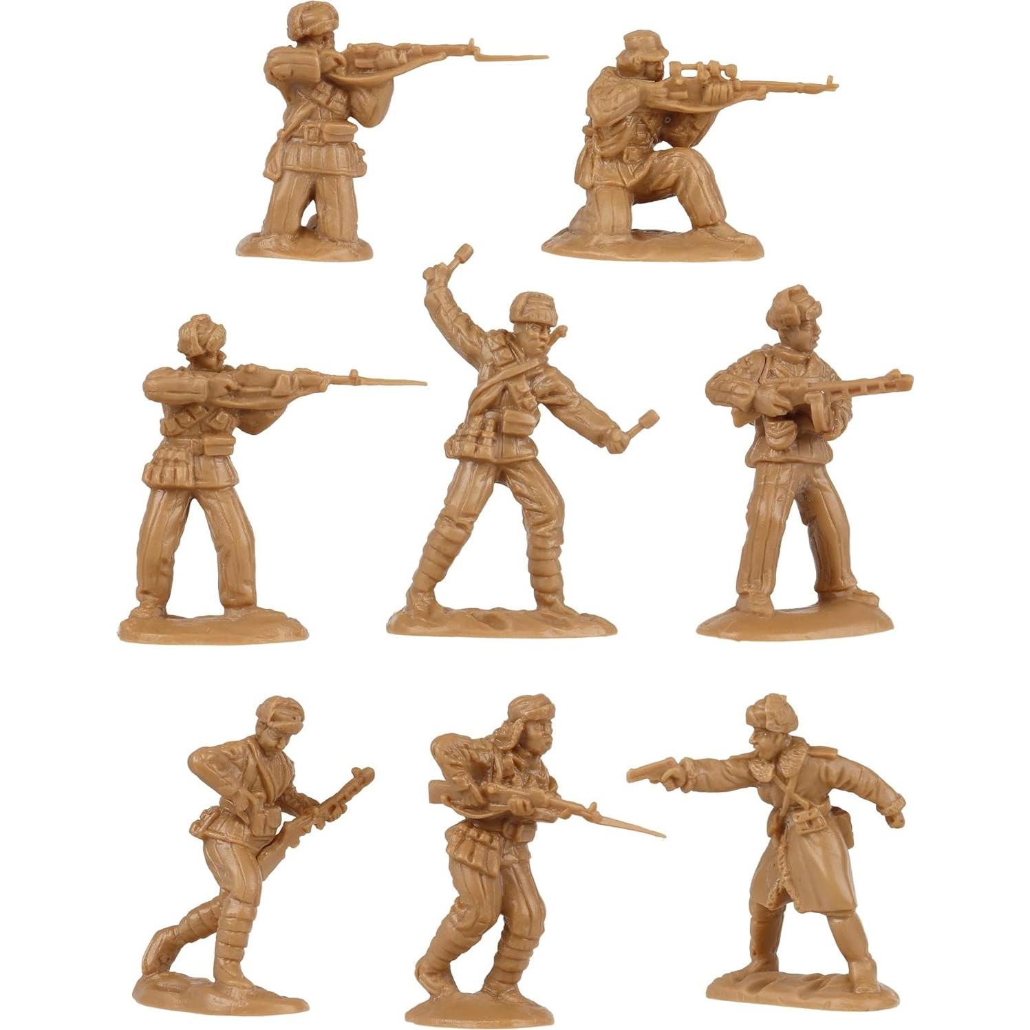 Set de 16 Figuras de Soldados BMC Guerra de Corea Invierno