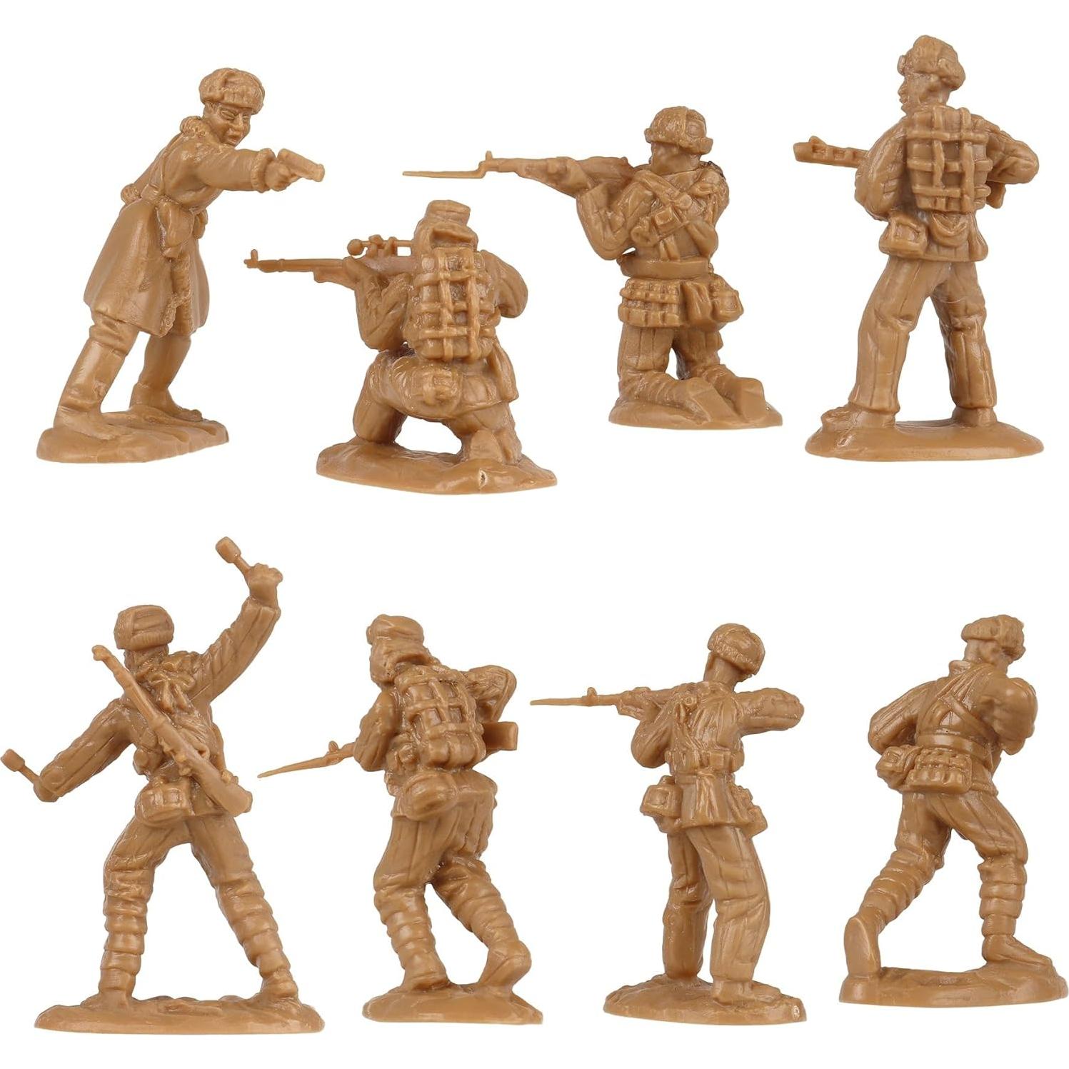 Set de 16 Figuras de Soldados BMC Guerra de Corea Invierno