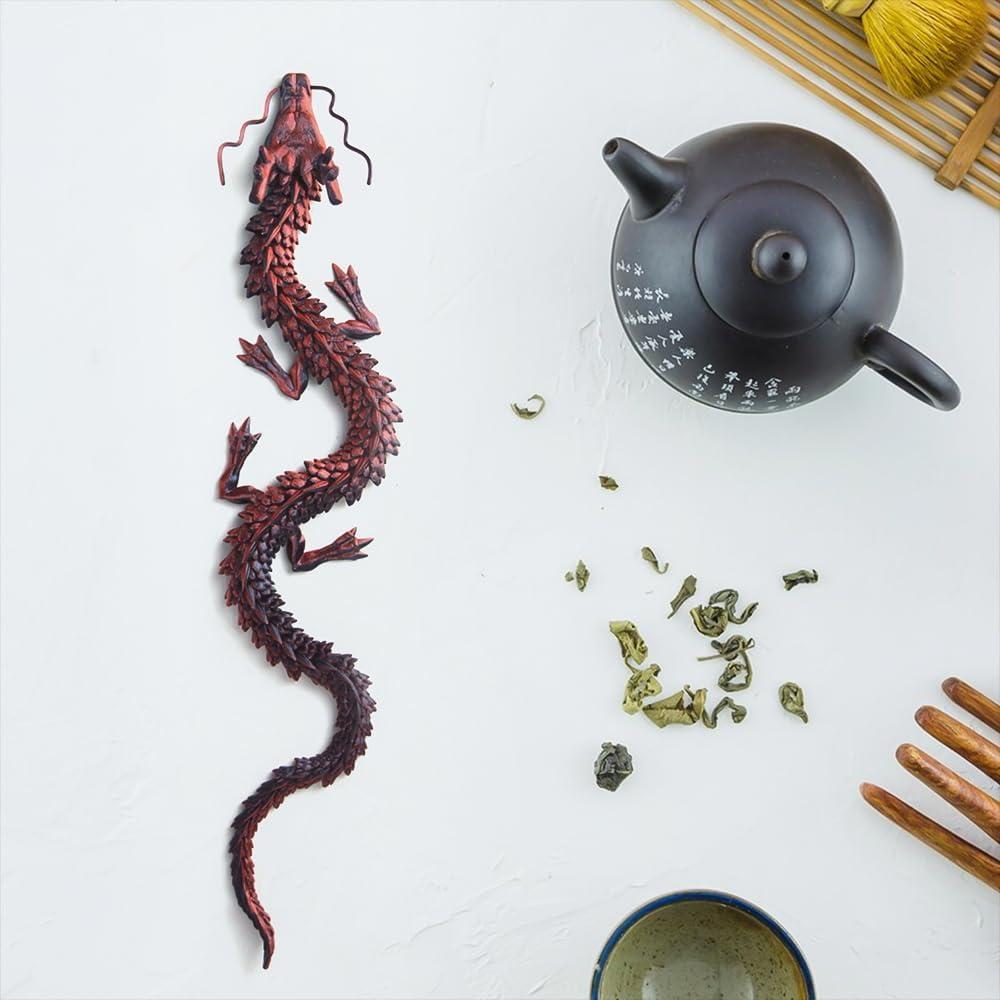 2 Dragones Impresos en 3D WUQIREN 30 cm Articulados