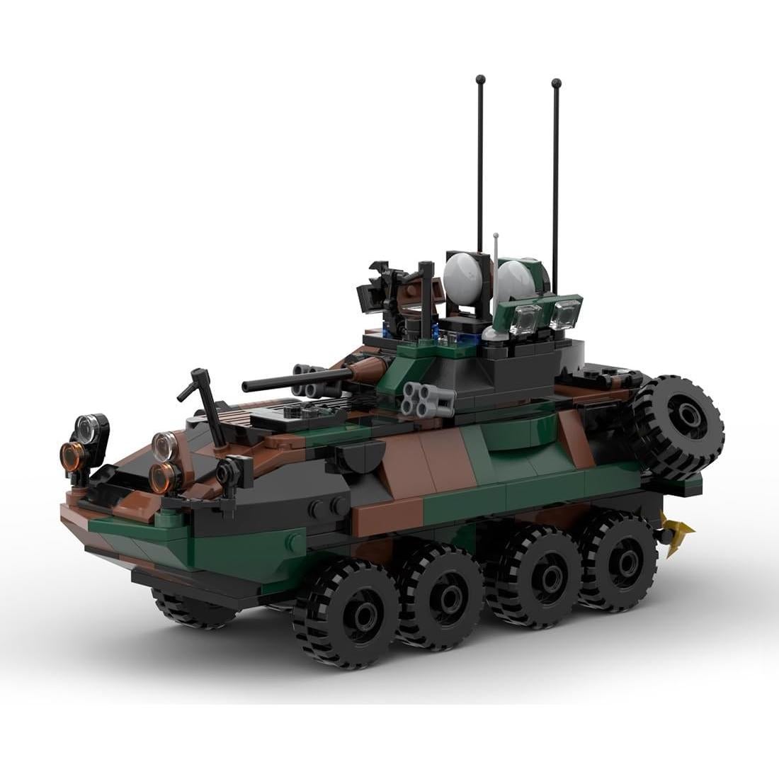 Kit de Construcción Vehículo Blindado Militar LAV-25 476 Piezas