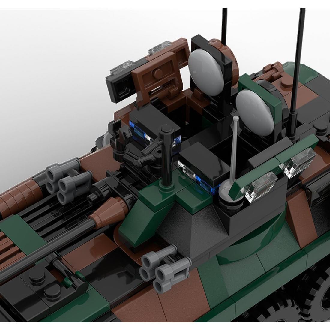 Kit de Construcción Vehículo Blindado Militar LAV-25 476 Piezas