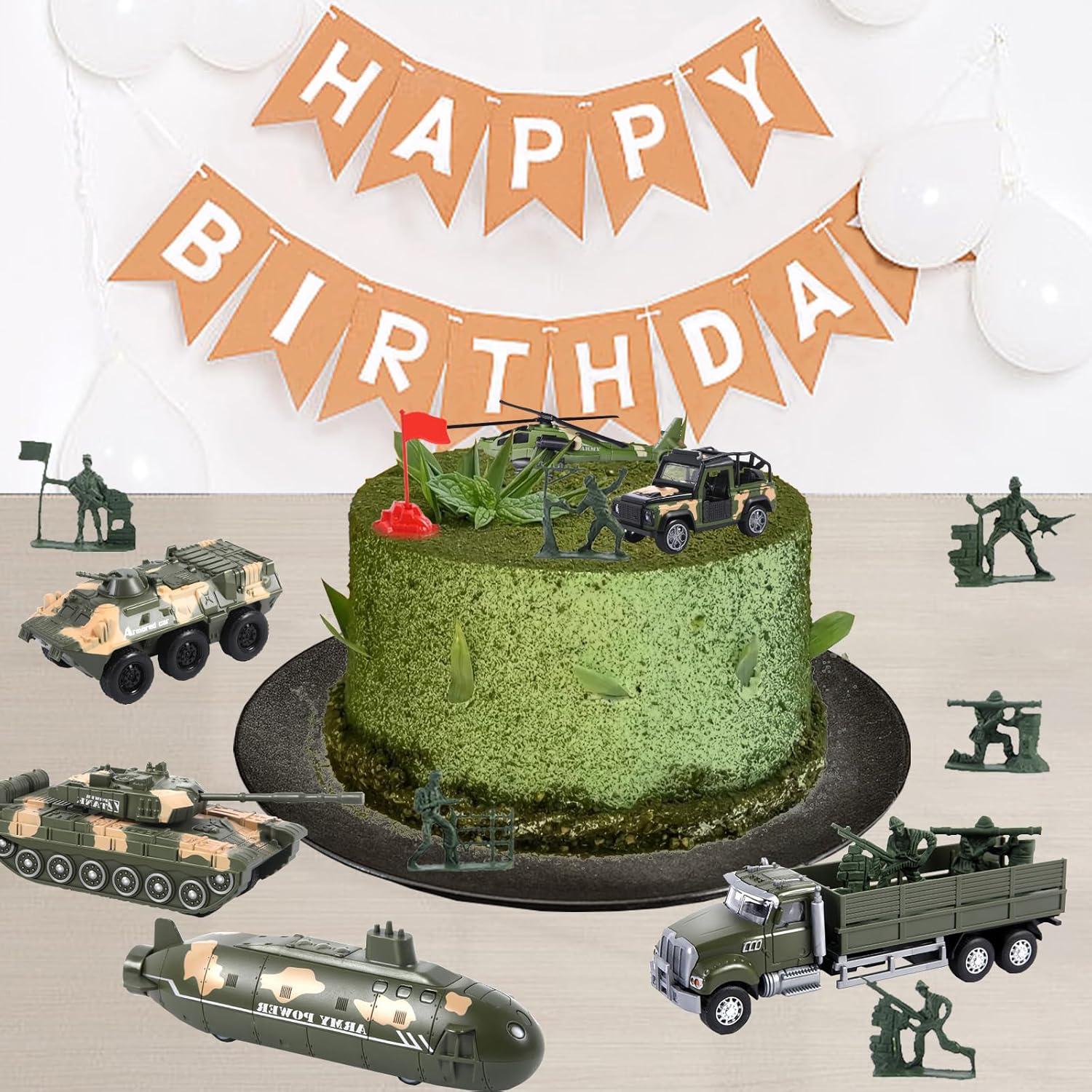 Conjunto de Juguetes Militares OTONOPI 6 Vehículos Retroceso