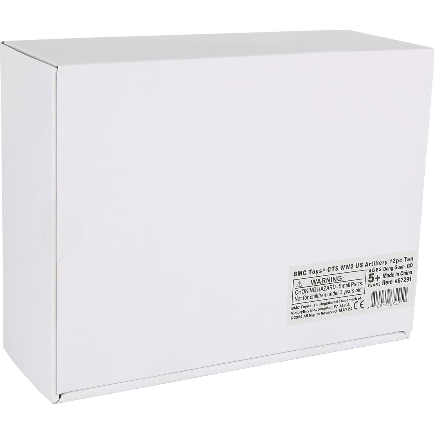 Set de Artillería BMC Toys WW2 EE.UU. 12 Figuras y Howitzers