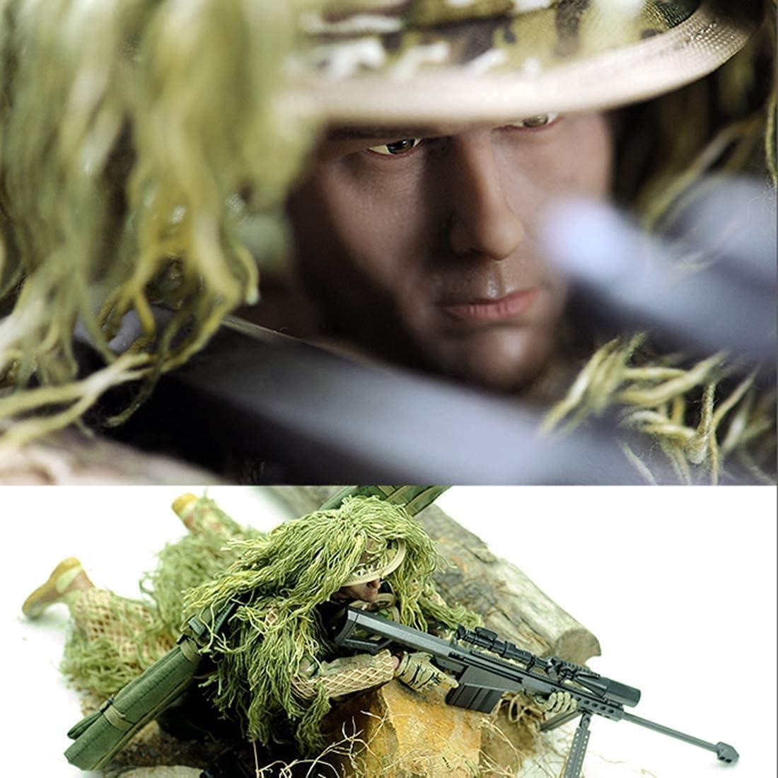 Figura de Acción Soldado Francotirador MoJyetli 30 CM Camuflaje