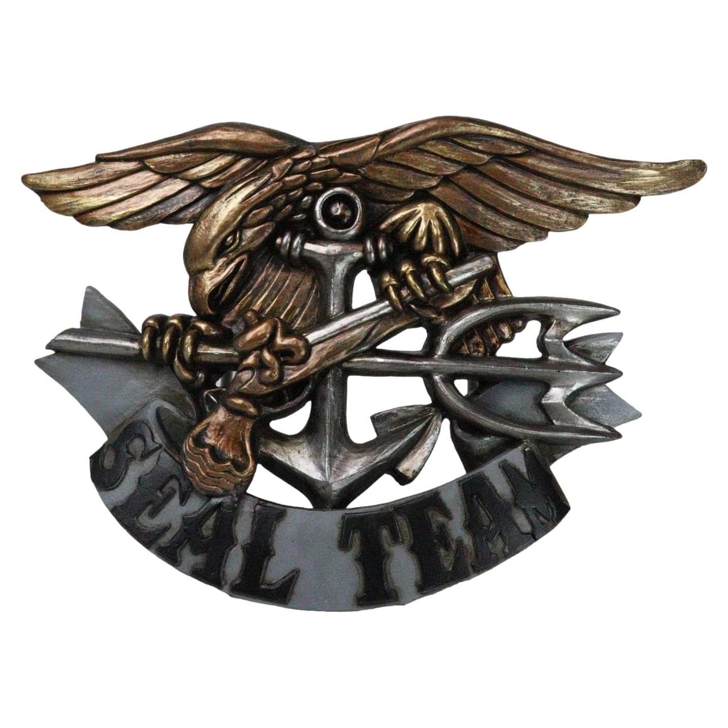 Placa Decorativa Emblema Sellos Marina EE. UU. 25.4x16.5 cm