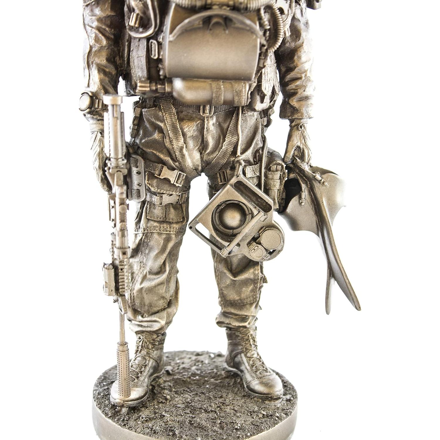 Estatua de Resina Bronceada YTC Navy Seal 33 cm #8086