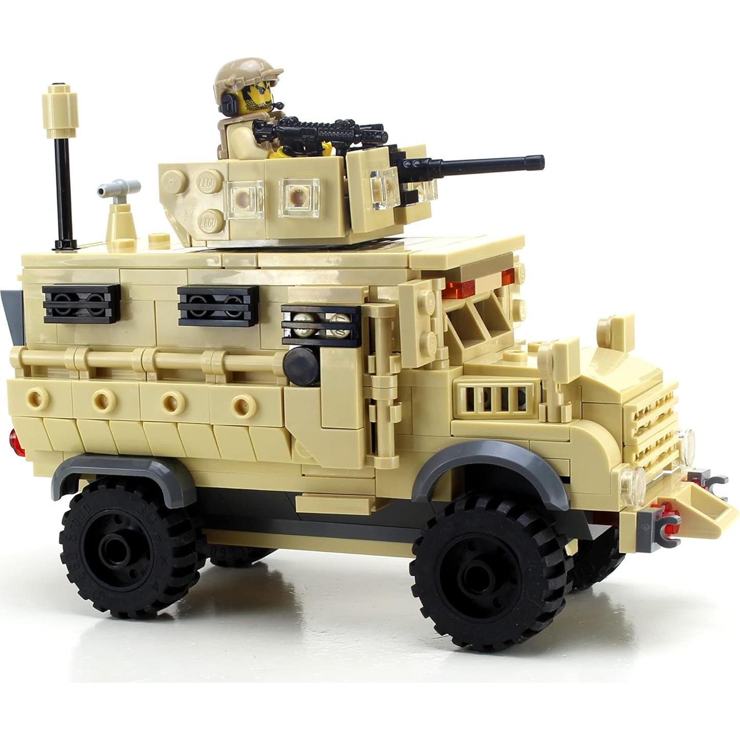Set MRAP Personalizado Battle Brick con Minifigura y Accesorios