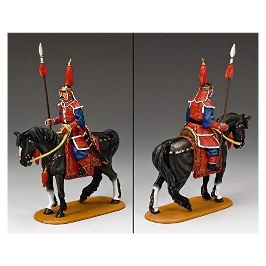 Figura Montada China Imperial Rey y País IC069 6.03 cm