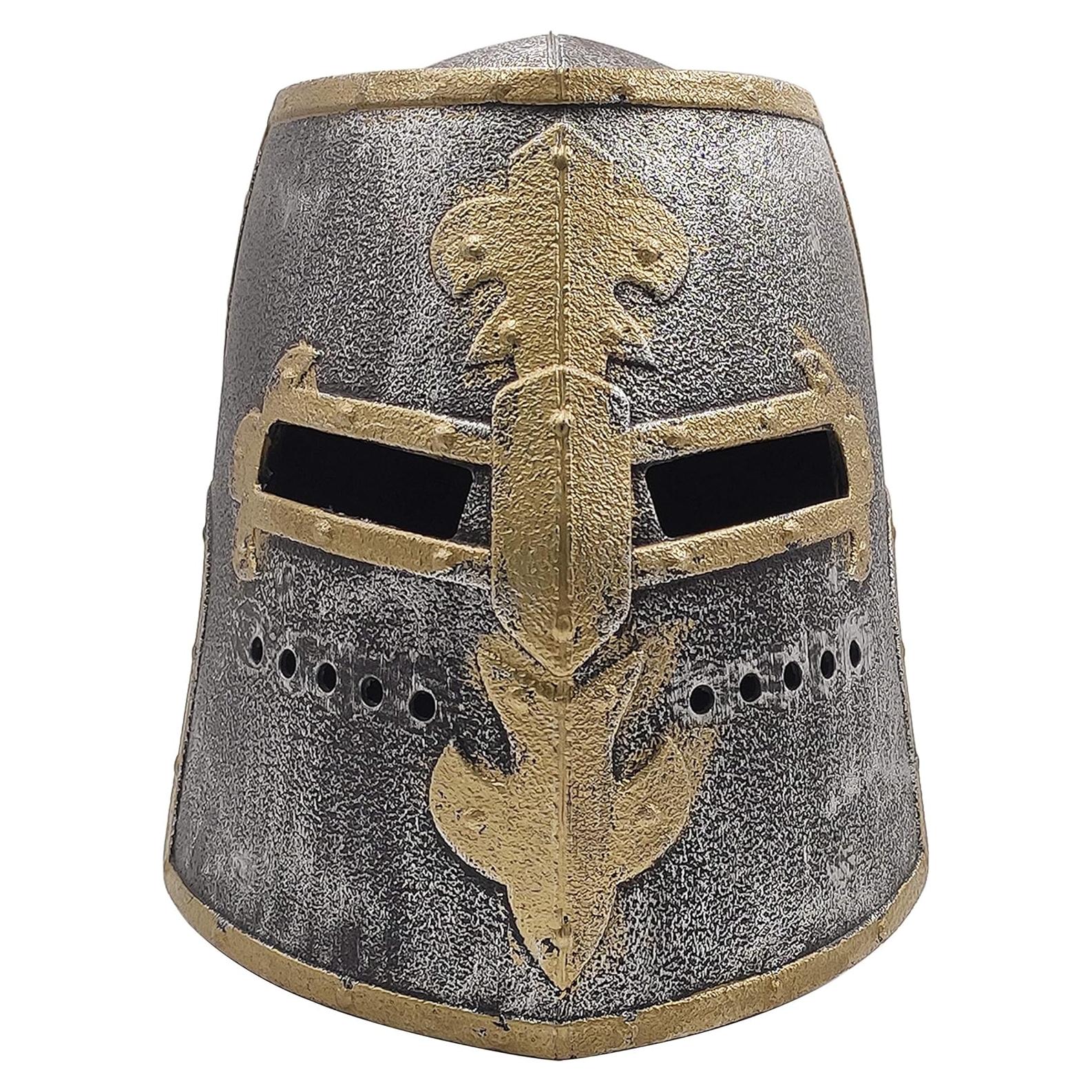Casco Medieval de Caballero LOOYAR para Niños - Disfraz Halloween
