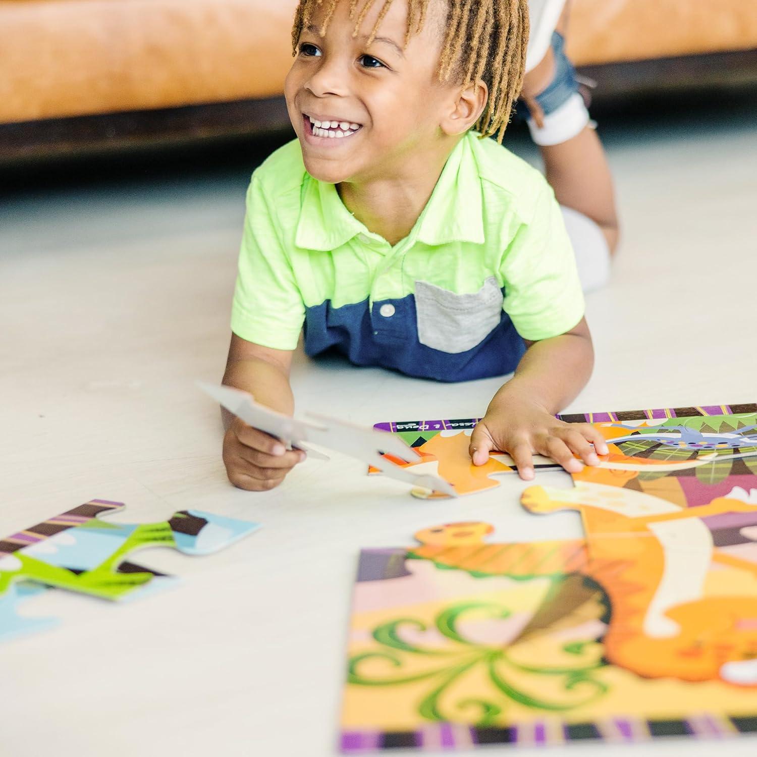 Rompecabezas de Suelo Jumbo Melissa & Doug Dinosaurios 24 Piezas