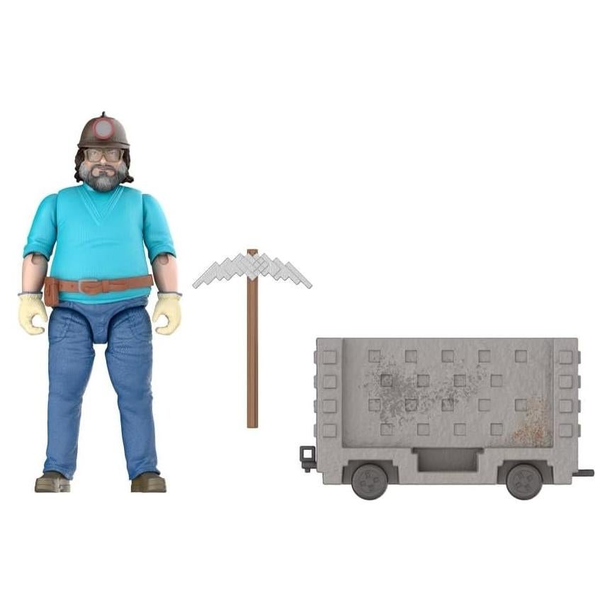 Juego de Figuras de Acción Mattel Minecraft Escape Carro Mina 10cm