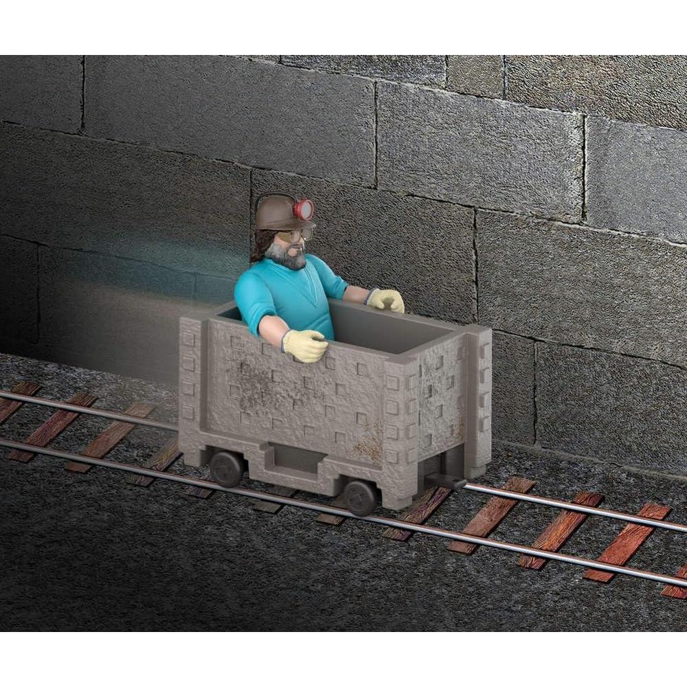 Juego de Figuras de Acción Mattel Minecraft Escape Carro Mina 10cm