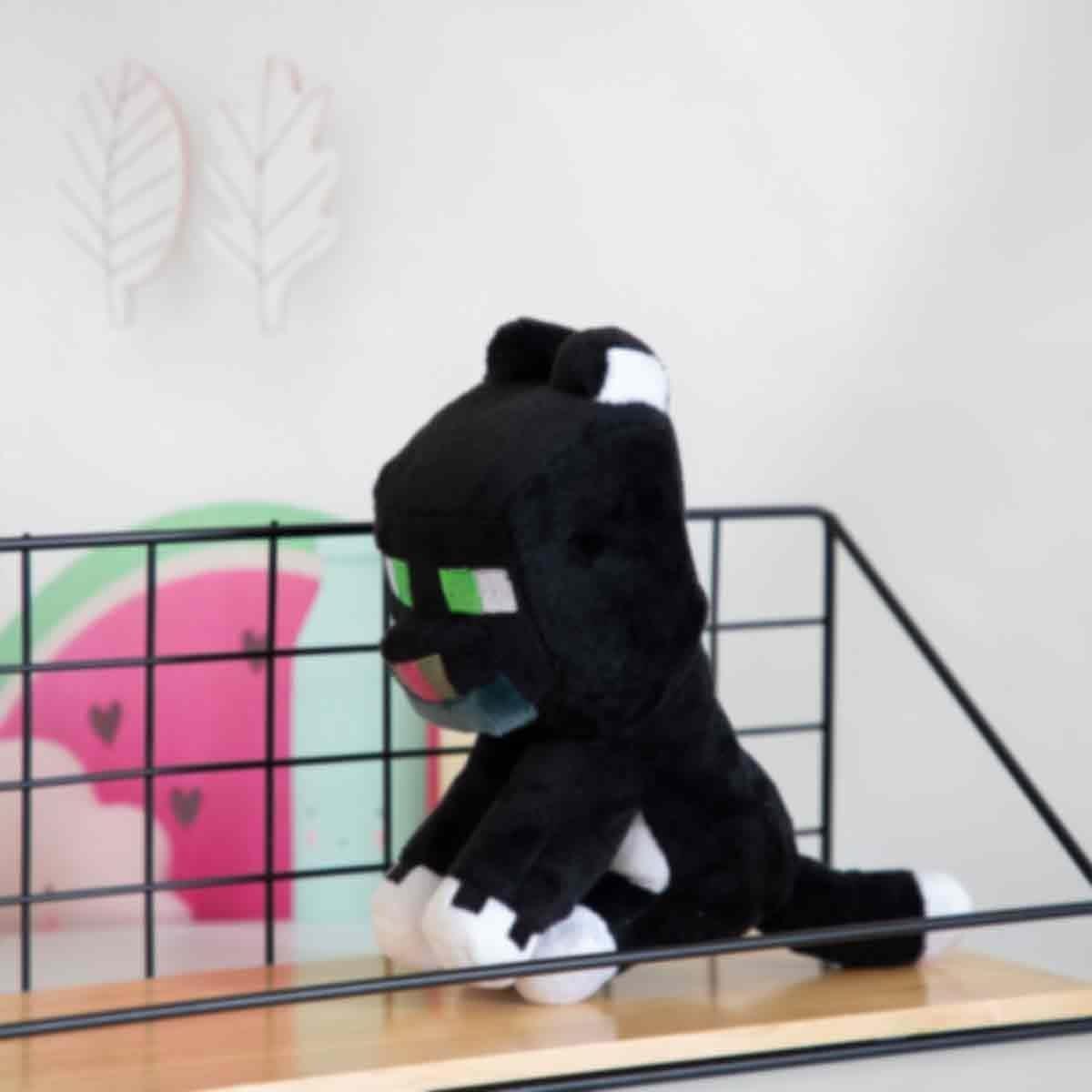 Peluche de Gato Negro ZEKLZD 18.5 cm Suave y Decorativo