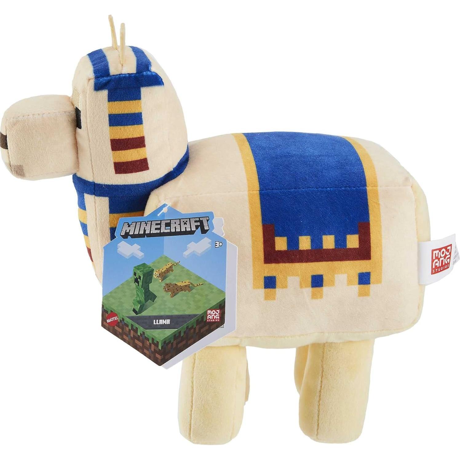 Minecraft Llama de Peluche Mattel 20 cm Juguete Suave Coleccionable