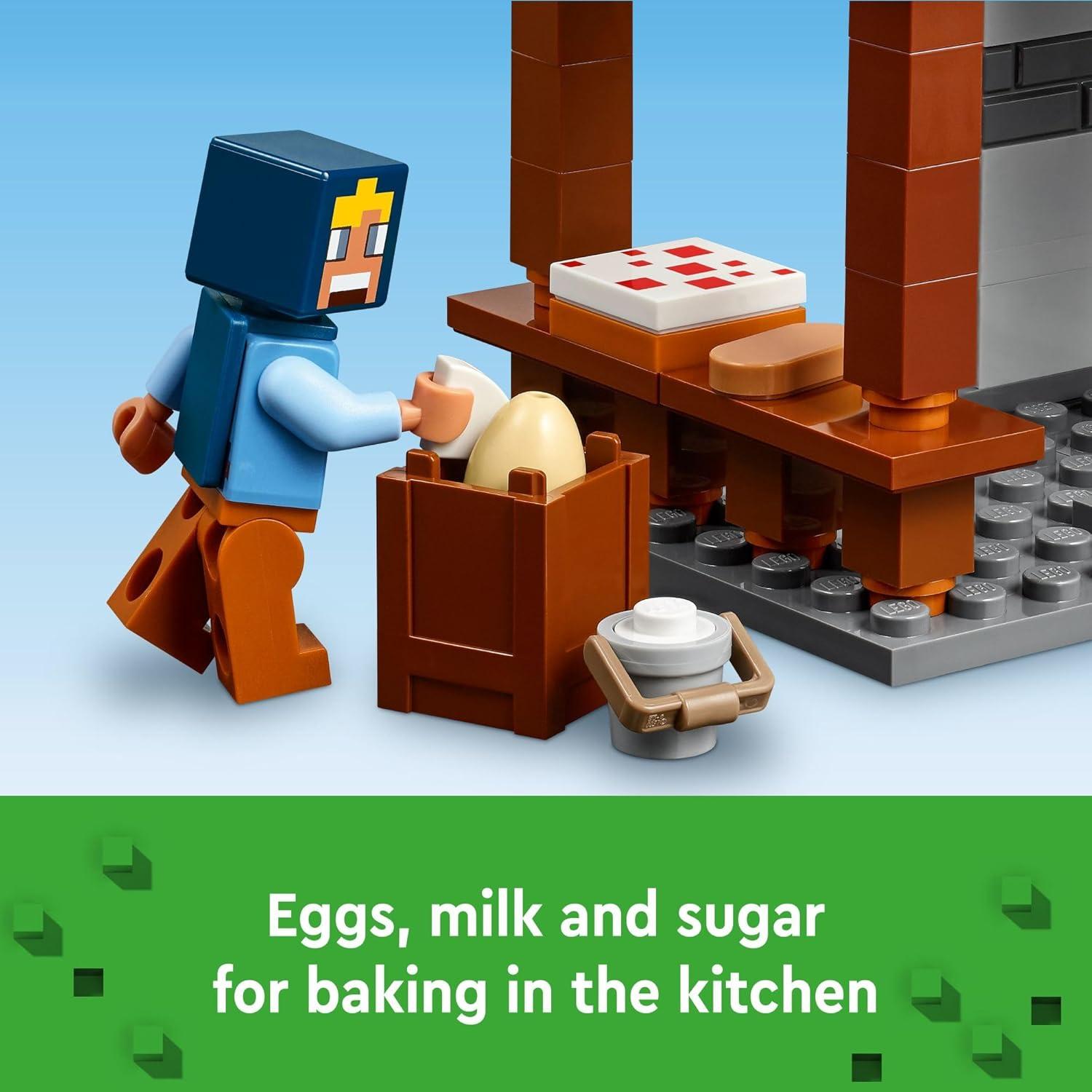 LEGO Minecraft La Granja del Molino de Viento 21262 - Juguete 462 Piezas